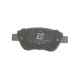Колодки гальмівні (передні) Fiat Doblo/Citroen Nemo/Peugeot Bipper 08- (Bosch) (з датчиком)