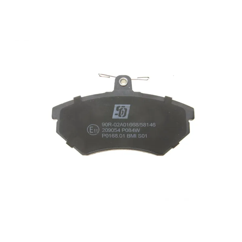 Колодки гальмівні передні SOLGY 209054 для VW Golf, Passat, Seat Ibiza 1.4-2.0/1.9TDI до 1997
