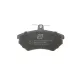 Колодки гальмівні передні SOLGY 209054 для VW Golf, Passat, Seat Ibiza 1.4-2.0/1.9TDI до 1997