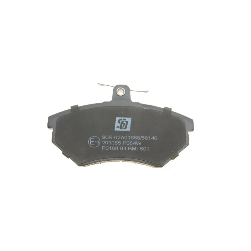 Колодки гальмівні передні SOLGY 209055 для Volkswagen Caddy II, Seat Ibiza III, Golf III