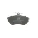 Колодки гальмівні передні SOLGY 209055 для Volkswagen Caddy II, Seat Ibiza III, Golf III