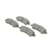 Колодки гальмівні передні SOLGY 209072 для Citroen Berlingo 1996-2005, 1.1-2.0 HDI