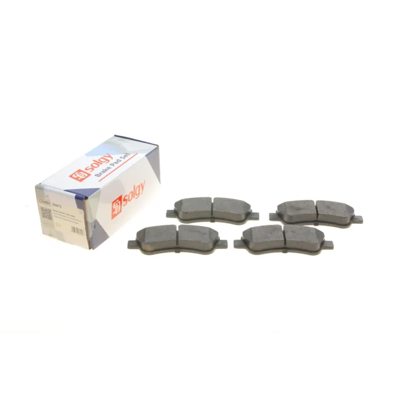 Колодки гальмівні передні SOLGY 209072 для Citroen Berlingo 1996-2005, 1.1-2.0 HDI