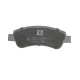 Колодки гальмівні передні SOLGY 209072 для Citroen Berlingo 1996-2005, 1.1-2.0 HDI