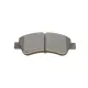 Колодки гальмівні передні SOLGY 209072 для Citroen Berlingo 1996-2005, 1.1-2.0 HDI