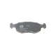 Колодки гальмівні передні SOLGY 209126 для Fiat Doblo 2001-2005
