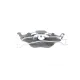 Колодки гальмівні передні SOLGY 209135 для Opel Astra G 1998-2005, 1.6 16V 101 к.с.