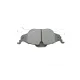 Колодки гальмівні передні SOLGY 209135 для Opel Astra G 1998-2005, 1.6 16V 101 к.с.