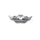 Колодки гальмівні передні SOLGY 209135 для Opel Astra G 1998-2005, 1.6 16V 101 к.с.