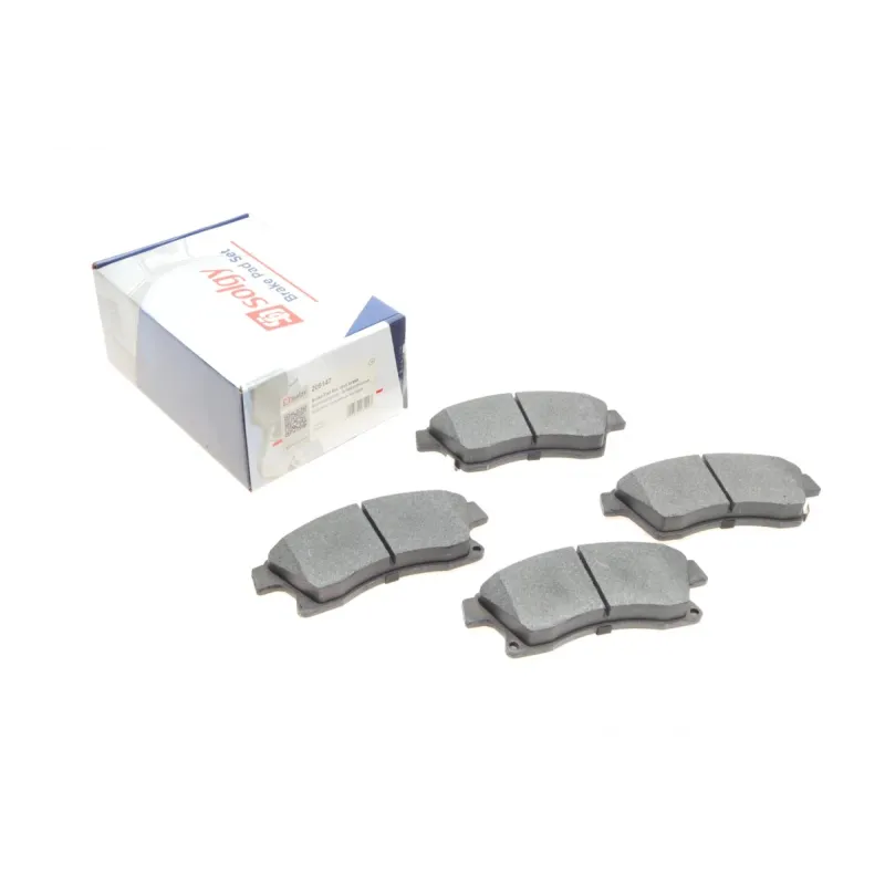 Колодки гальмівні передні SOLGY 209147 для Chevrolet Aveo T300, Opel Astra J