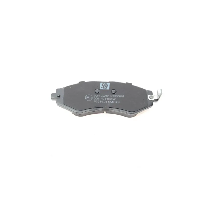 Колодки гальмівні (передні) Daewoo Lanos/ Nubira 1.6-2.2 97- (Akebono)