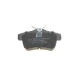 Колодки гальмівні задні SOLGY 209163 для Citroen C4, DS4, Peugeot 308