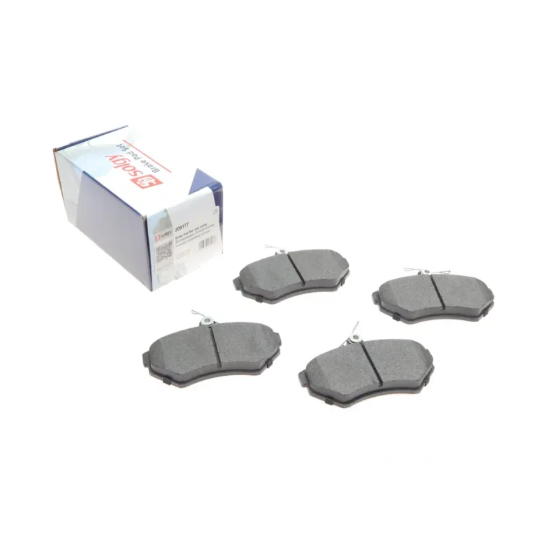 Колодки гальмівні передні SOLGY 209177 для Seat Cordoba/Ibiza, VW Golf/Polo 1991-2004