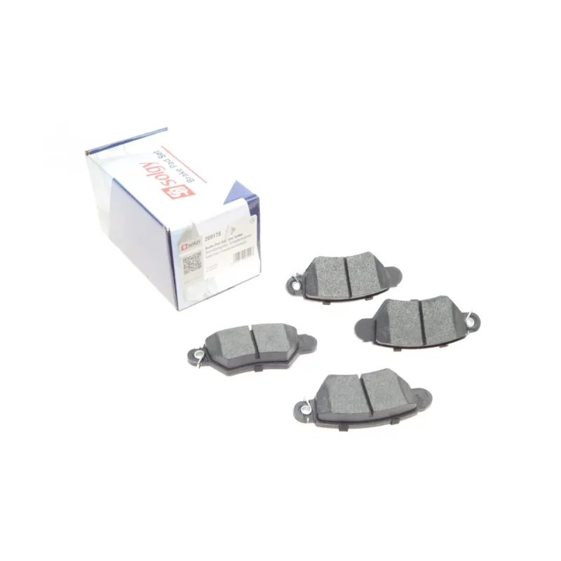 Колодки гальмівні задні SOLGY 209178 для Opel Astra G 1998-2005, Chevrolet Corsa 1994-2002