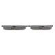Колодки гальмівні передні SOLGY 209190 для Mercedes-Benz E-Class W211/S211 2002-2009 з датчиком зносу