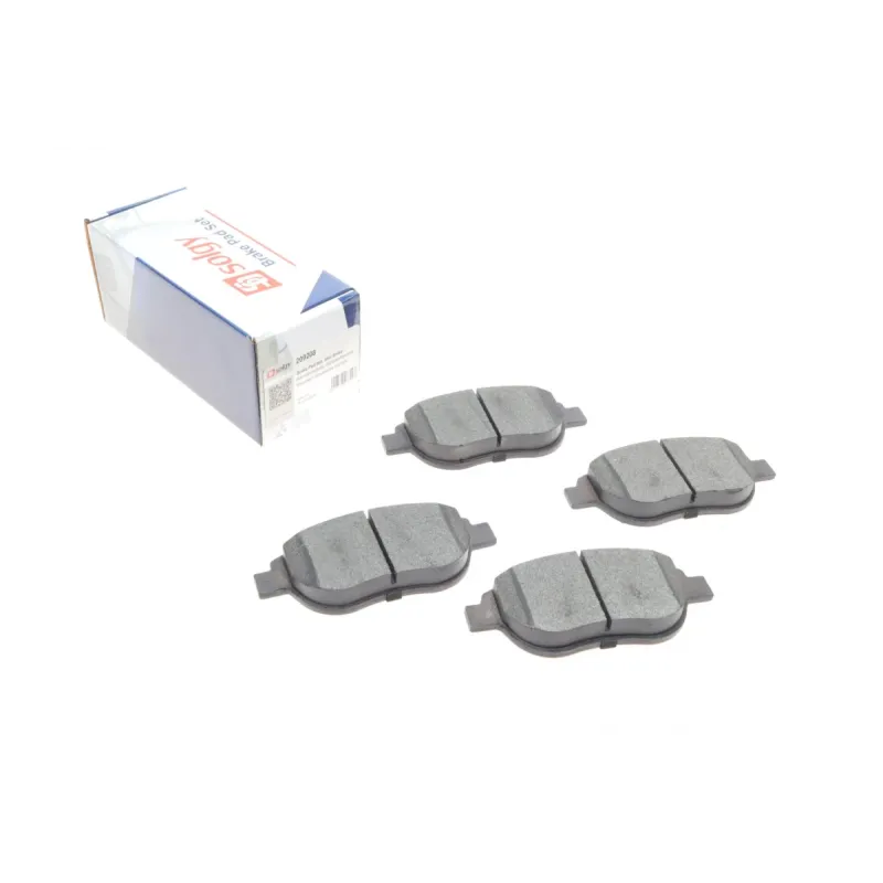 Колодки гальмівні (передні) Citroen C3/C4 02-/Berlingo/Peugeot 307 98-11/Partner 01-08/207 06-15