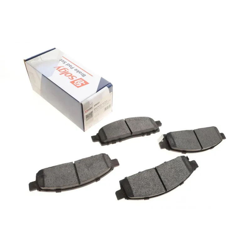 Колодки гальмівні передні SOLGY 209241 для Mitsubishi L200, Pajero Sport II, Fiat Fullback