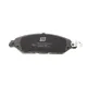 Колодки гальмівні передні SOLGY 209244 для Nissan Pathfinder IV (R52) 2013-, Infiniti JX SUV (L50) 2012-