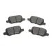 Колодки гальмівні задні SOLGY 209281 для Mercedes-Benz A-Class W168/W169, B-Class W245
