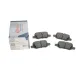 Колодки гальмівні задні SOLGY 209281 для Mercedes-Benz A-Class W168/W169, B-Class W245