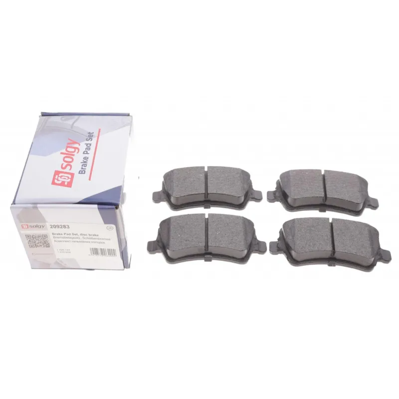 Колодки гальмівні задні SOLGY 209283 для Ford Galaxy/S-Max, Volvo S60/V60, Land Rover