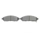 Колодки гальмівні передні SOLGY 209287 для Nissan Navara D40, NP300, Pathfinder R51
