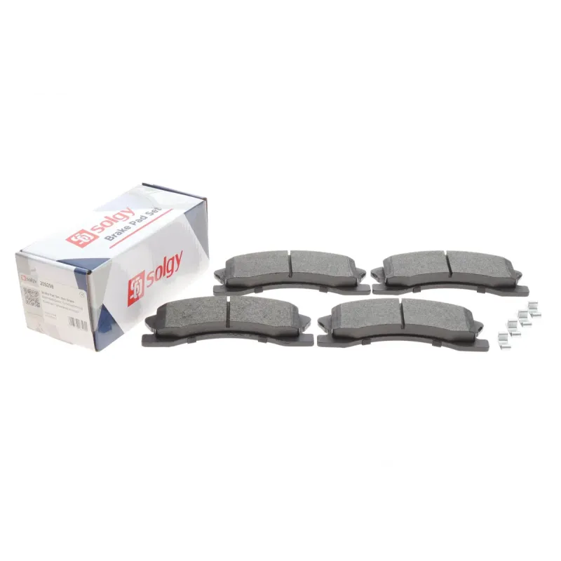 Колодки гальмівні передні SOLGY 209298 для Jeep Grand Cherokee II WJ/WG 1999-2005