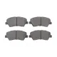 Колодки гальмівні передні SOLGY 209302 для Hyundai Elantra, Kia Ceed, Cerato