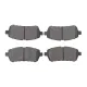 Колодки гальмівні передні SOLGY 209305 для Ford Fiesta VI, Mazda 2, Subaru Justy