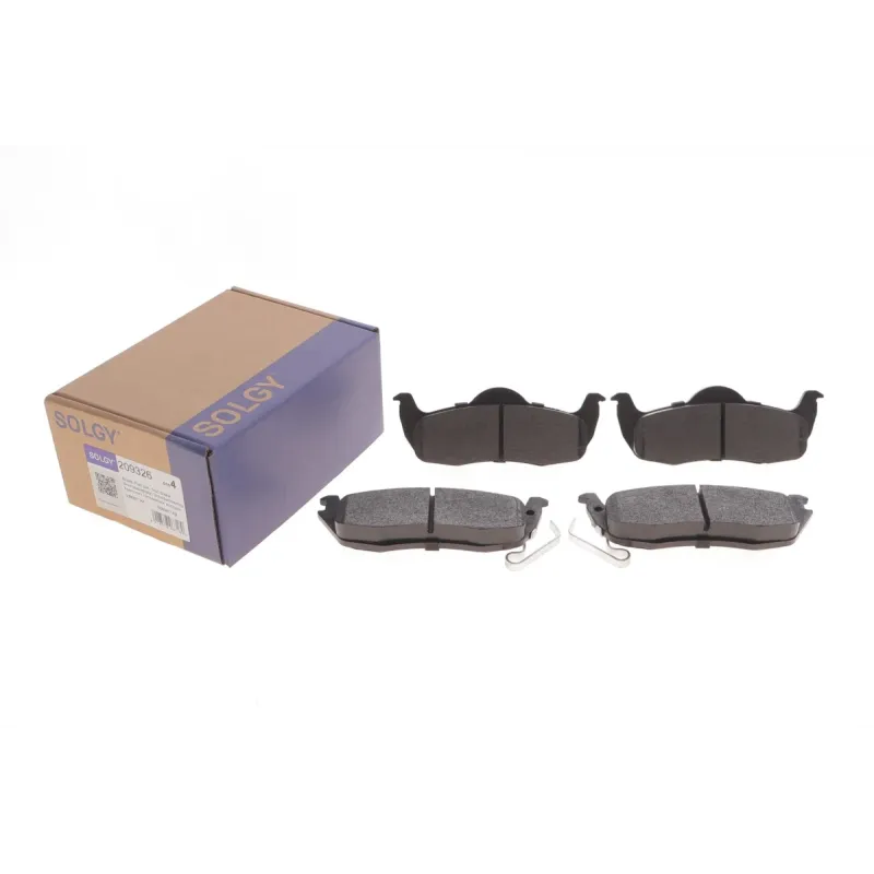 Колодки гальмівні задні SOLGY 209326 для Jeep Grand Cherokee III/IV, Commander