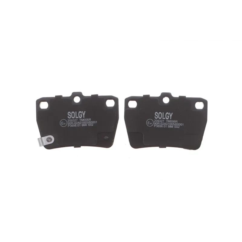 Колодки гальмівні задні SOLGY 209327 для Toyota RAV4 II 2000-2005