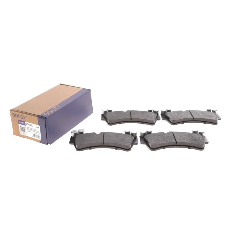 Колодки гальмівні передні SOLGY 209330 для Audi Q7, Porsche Cayenne, VW Touareg 2002-2010