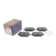 Колодки гальмівні (задні) Citroen C4/Berlingo/Peugeot 308/508/3008/Partner/Opel Combo 13-