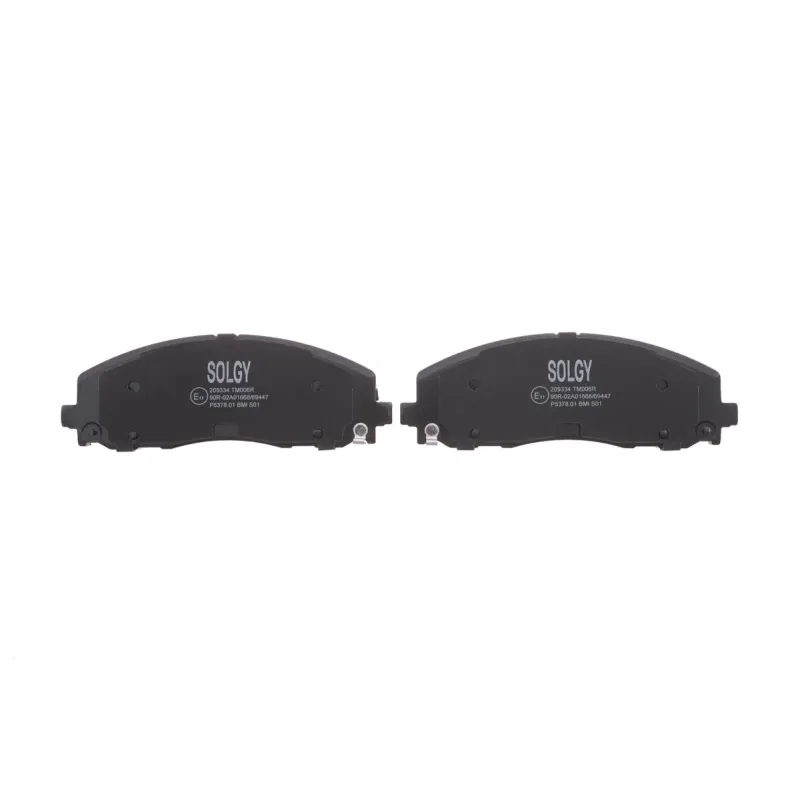 Колодки гальмівні передні SOLGY 209334 для Jeep Wrangler JL 2.0/2.2 2017-