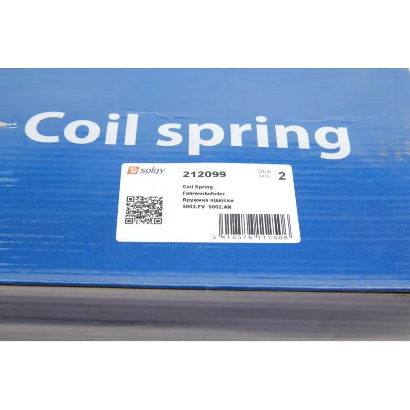 Пружина передньої підвіски SOLGY 212099 для Peugeot 307/Citroen C4