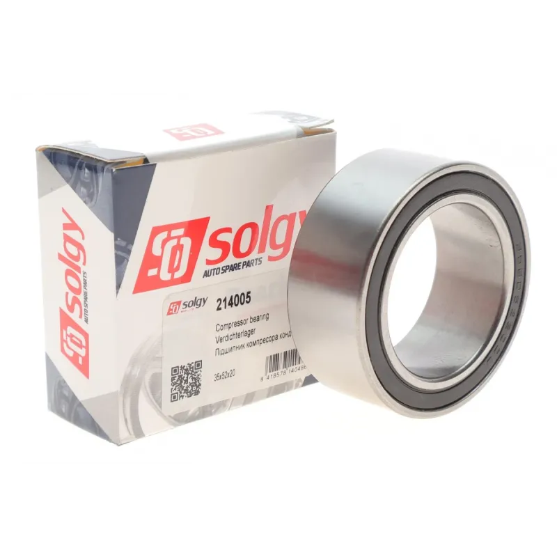 Підшипник компресора кондиціонера SOLGY 214005 (35x52x20 мм)