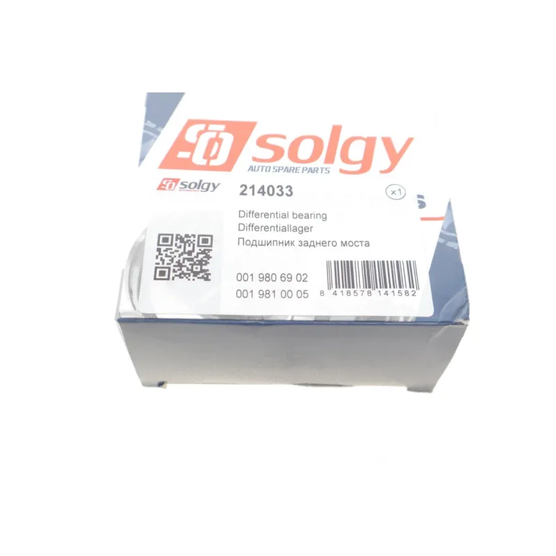 Підшипник хвостовика SOLGY 214033 для Mercedes-Benz Sprinter, Ford Transit (41.275x88.9x30.162)
