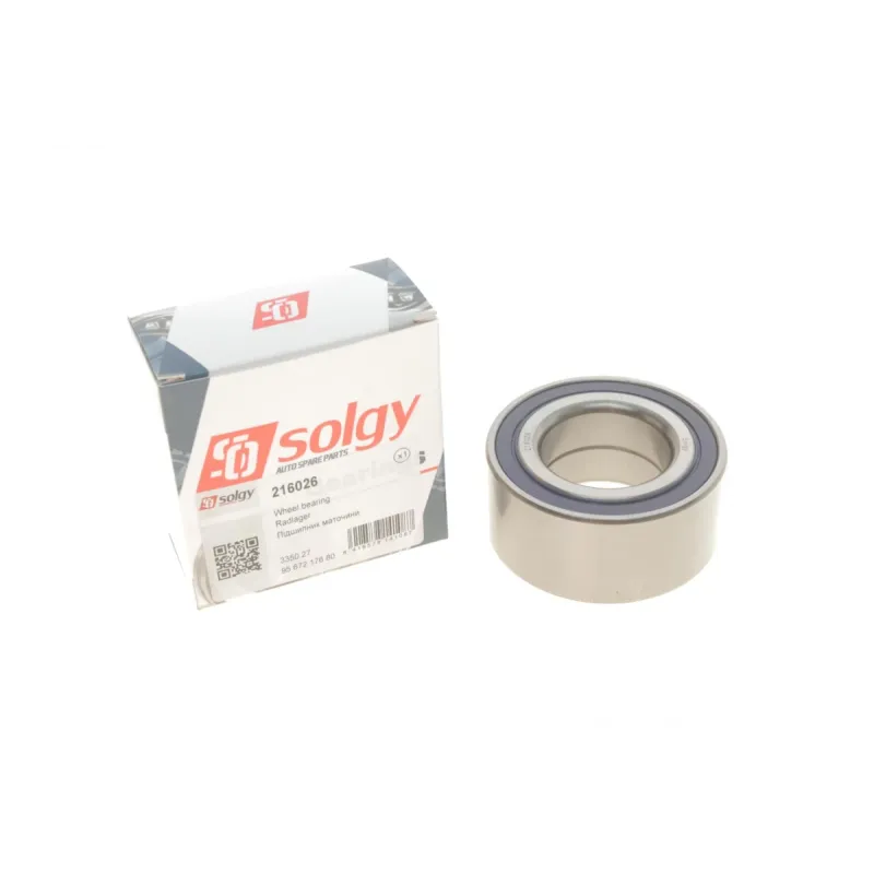 Підшипник маточини передній SOLGY 216026 для Fiat Scudo 1996-2007, 44x82.5x37 мм