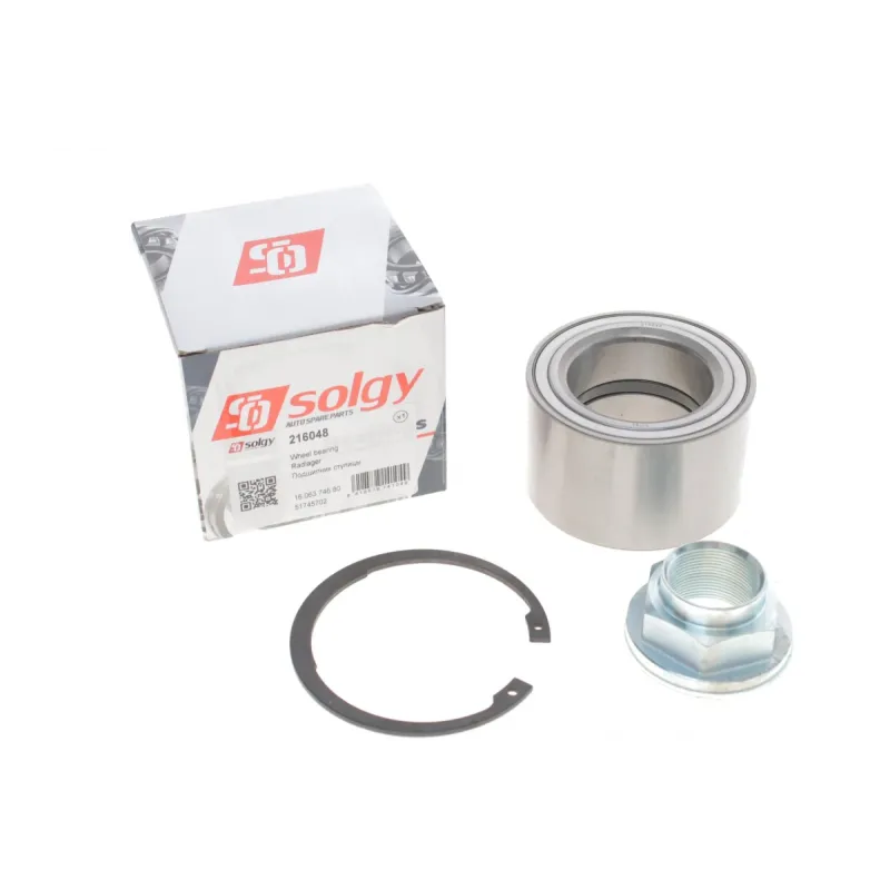 Підшипник маточини передній SOLGY 216048 для Fiat Ducato, Citroen Jumper, Peugeot Boxer 2006-2014
