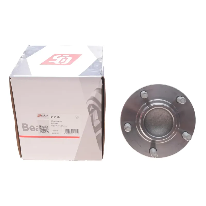 Підшипник маточини задній SOLGY 216105 для Mitsubishi Lancer 2007-, Outlander 2006-2012