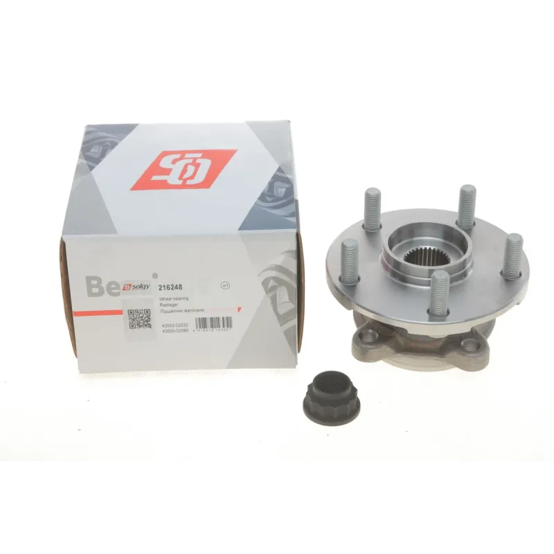Підшипник маточини (передньої) Toyota Auris 09-/Avensis 08-/Corolla 06-/Rav4 05-