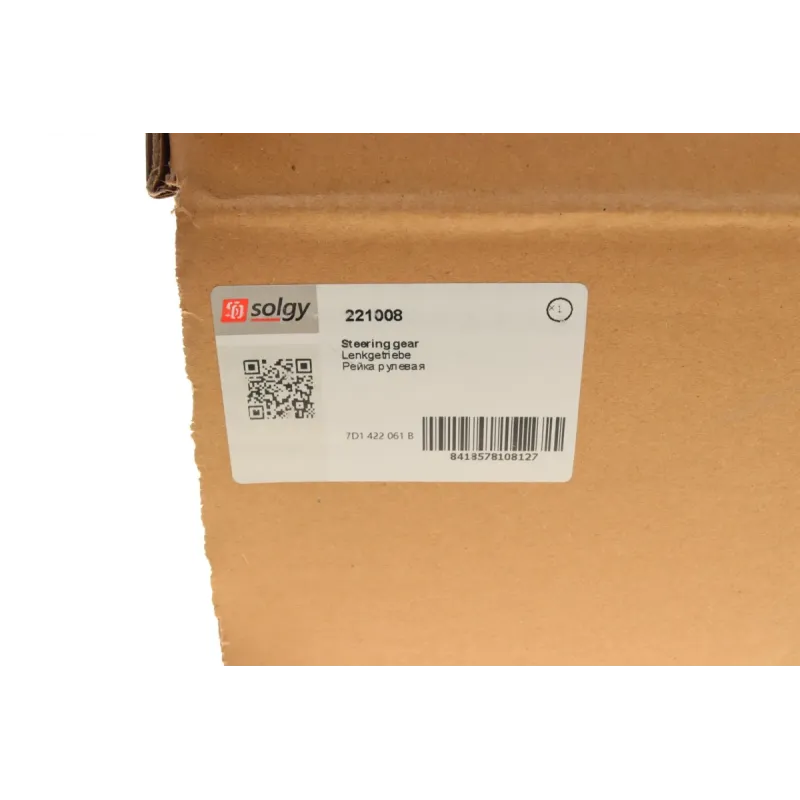 Рейка рульова SOLGY 221008 для Volkswagen T4 2.5TDI 1990-2003 (з ГПК)