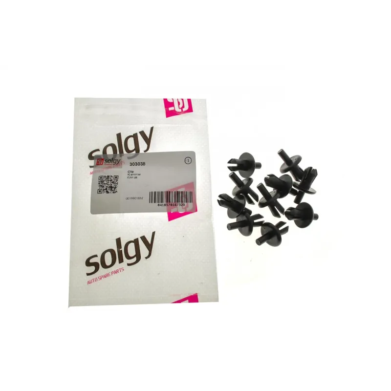 Кліпса кріплення обшивки SOLGY 303038 для Mercedes-Benz 190 (W201), A-Class (W168), A-Class (W169)