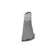 Накладка переднього бампера SOLGY 304053 для Volkswagen Multivan T5 2003-2009 (ліва)