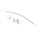 Трос дверей передніх SOLGY 305004 для Mercedes-Benz Sprinter 901, 902, 903, 904