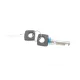 Серцевина замка дверей SOLGY 305040 для Mercedes-Benz Sprinter, Volkswagen LT 1996-2006