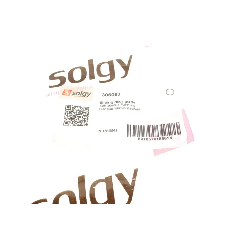 Направляюча дверей бічних SOLGY 306063 для Volkswagen Transporter T4