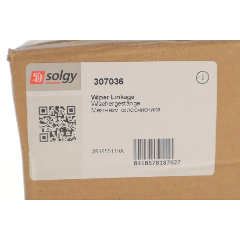 Механізм склоочисника SOLGY 307036 для Audi Q5 (8R) 2008-2017