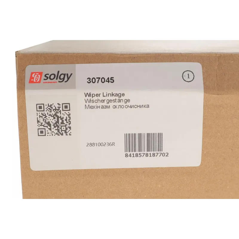 Механізм склоочисника SOLGY 307045 для Opel Movano B, Renault Master III, Nissan NV400