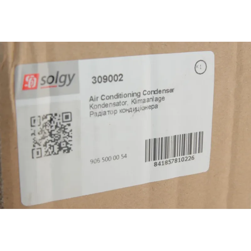 Радіатор кондиціонера SOLGY 309002 для Mercedes-Benz Sprinter 906 2006-2011